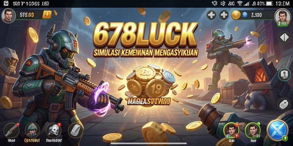 Screenshot menampilkan gameplay menarik dalam 678LUCK.