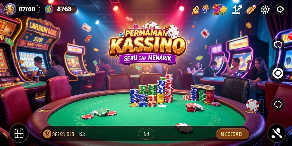 Gameplay seru dan menarik di 8768, aplikasi Kasino terbaik.