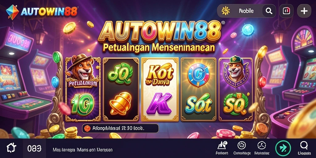 Screenshot gameplay AUTOWIN88 menampilkan keseruan permainan Slot.