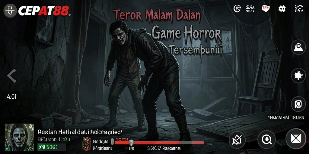 Tampilan gameplay menegangkan dalam CEPAT88 dengan momen mencekam.