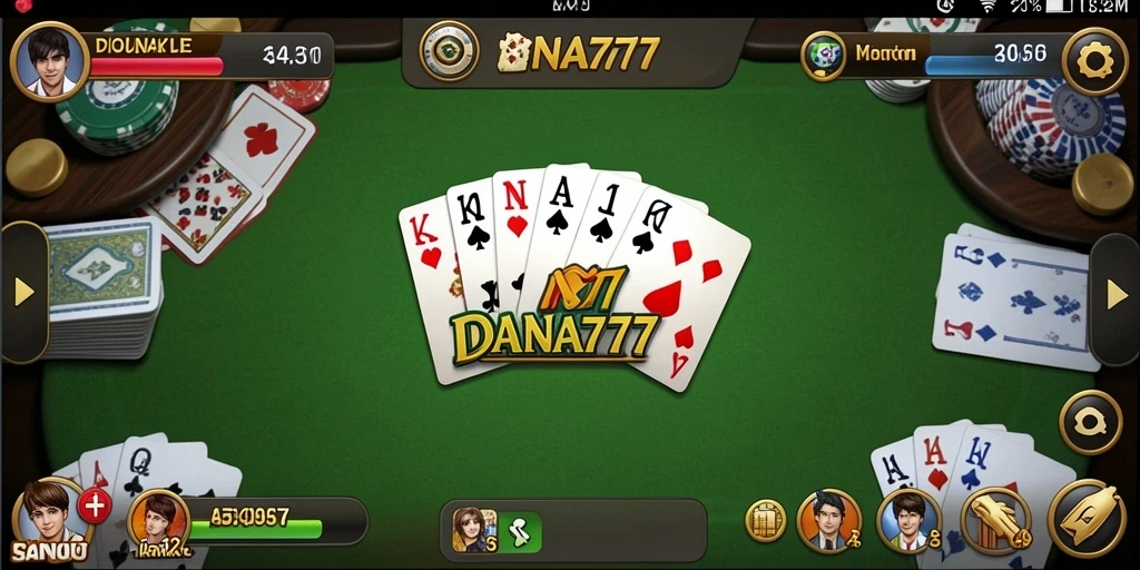 Tampilan gameplay DANA777 yang menarik dan interaktif.