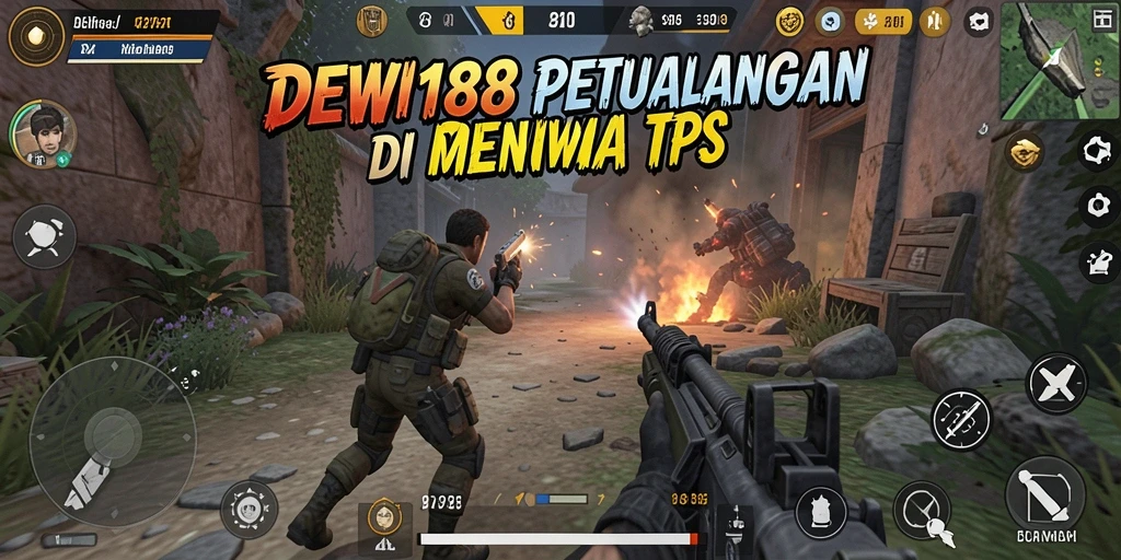 Tampilan menegangkan dari DEWI188 saat bertempur di medan perang.