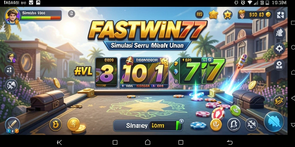 Tampilan gameplay FASTWIN77 yang menarik dan interaktif.