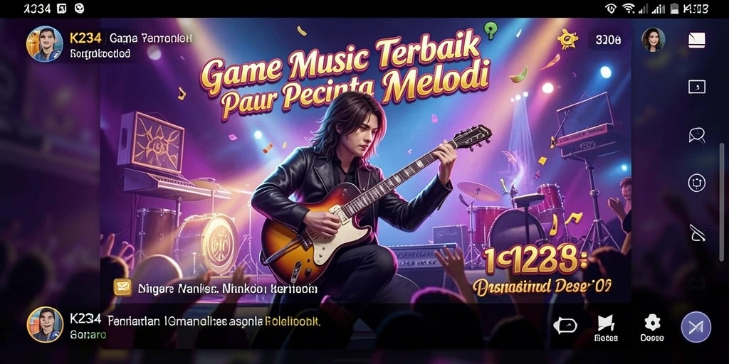 Tampilan gameplay K234 yang menyenangkan dan interaktif.