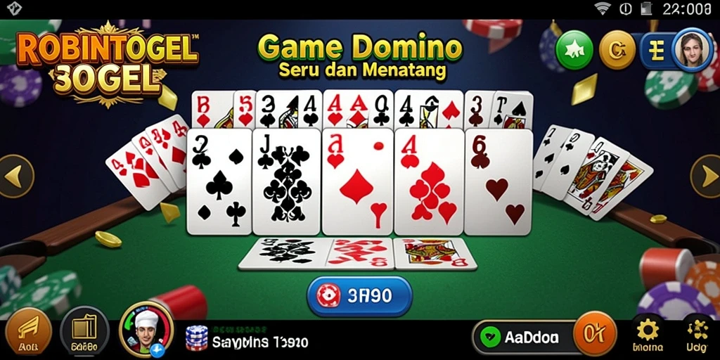 Tampilan menarik dari gameplay ROBINTOGEL yang seru.