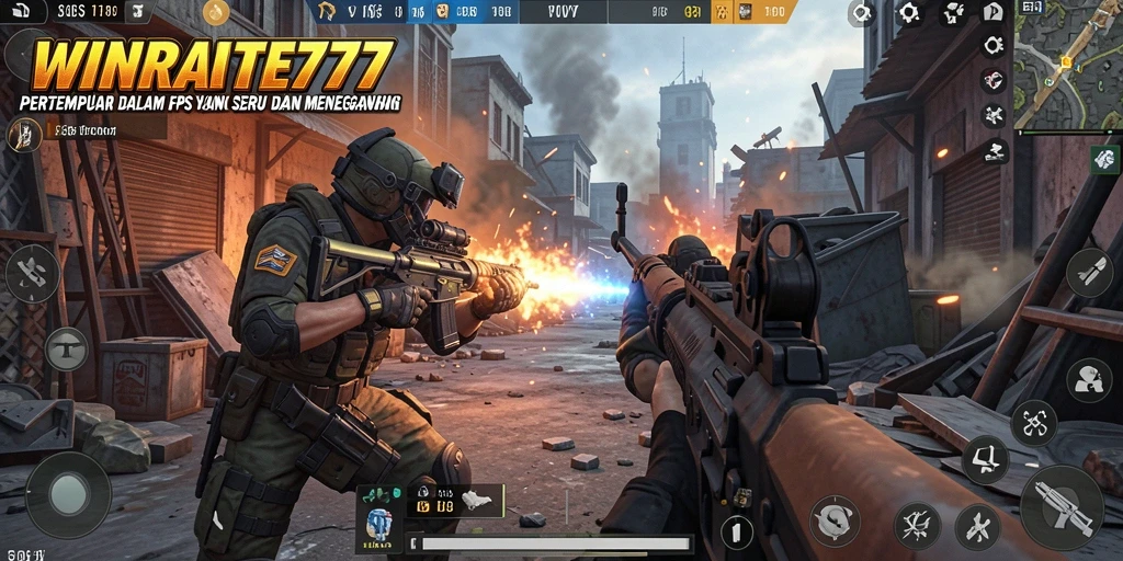 Gameplay seru dari <strong>WINRATE777</strong> dengan pertempuran mendebarkan.